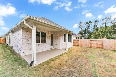 New construction Single-Family house 13050 Brookwood Bend Ln, Conroe, TX 77302 plan Plan 3034 Elevation A - image