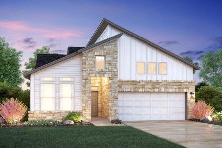 New construction Single-Family house 13206 Stabler Dr, Manchaca, TX 78652 plan Highland - Capital Series - image