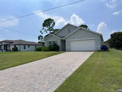 New construction Single-Family house 911 Unice Ave N, Lehigh Acres, FL 33971 - image