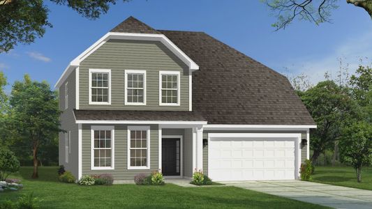 New construction Single-Family house 27 Spring Crst, Angier, NC 27501 Drayton- photo 0