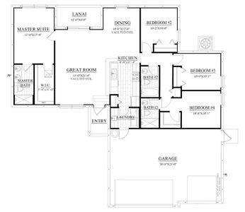 New construction Single-Family house Port LaBelle, FL 33935 plan The Mustang 4 - image