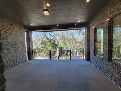 Oversized Rear Covered Patio