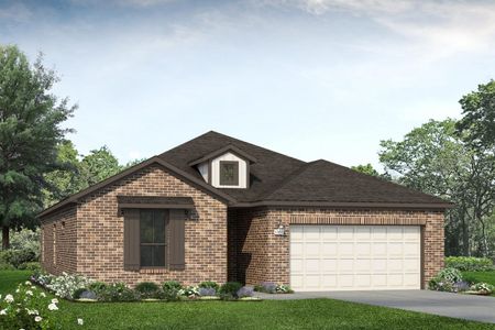 New construction Single-Family house 4010 Colony River Rock Blvd, Pinehurst, TX 77362 plan Colony at Pinehurst 1551 - image