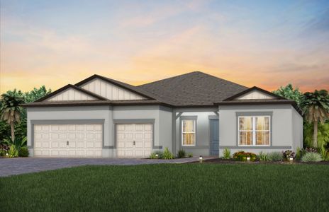 New construction Single-Family house 8816 Sky Sail Cove, Parrish, FL 34219 - photo 0