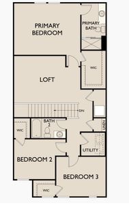 New construction Townhouse house 164 Maison Dr, McDonough, GA 30253 plan Echo - image 6