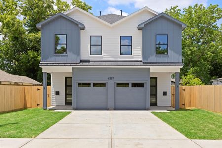 New construction Single-Family house 4117 Kewanee St, Unit A/B, Houston, TX 77051 - image