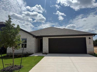 New construction Single-Family house 205 Skyview Farm Ln, Liberty Hill, TX 78642 plan The Henderson (C404) - image