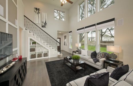 Open concept throughout main living areas