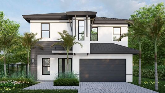 New construction Single-Family house 1434 Sw 23Rd Street, Fort Lauderdale, FL 33315 The Schooner- photo 0