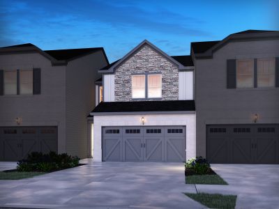 New construction Townhouse house 2690 Greenbelt Road, Snellville, GA 30078 - photo 0