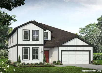 New construction Single-Family house 5208 Lomasso Dr, Austin, TX 78747 plan Cloverleaf 3007 - image