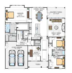 New construction Single-Family house 1264 Sage Pine Cir, Clover, SC 29710 plan Columbia - image 3