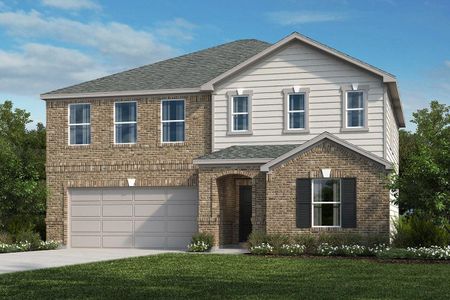 New construction Single-Family house 18008 Bridled Stallion Dr, Manor, TX 78653 null- photo 0