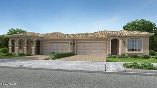New construction Single-Family house 25083 N 174Th Dr, Surprise, AZ 85387 plan Dusk Plan 3568 - image