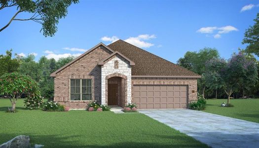 New construction Single-Family house 8203 Red Shiner Way, Fulshear, TX 77441 Cottonwood JM- photo 0