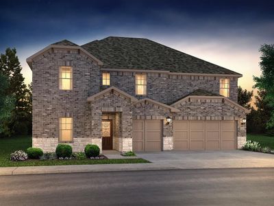 New construction Single-Family house 3506 Buffalo Creek Dr, Farmersville, TX 75442 plan The Abington - image