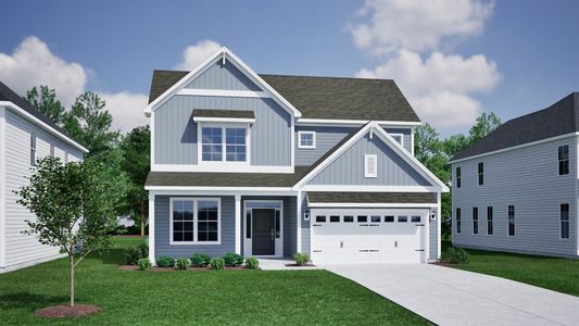 New construction Single-Family house 117 Sawlog Dr, Summerville, SC 29486 Peachtree- photo 0