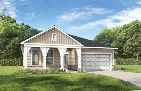 New construction Single-Family house 7430 Koa Crst, San Antonio, TX 78227 plan The Laurel G - image