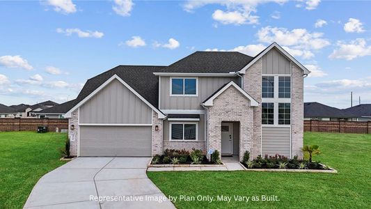 New construction Single-Family house 6316 Ambrose Peak Ln, Rosenberg, TX 77469 plan Lancaster - image