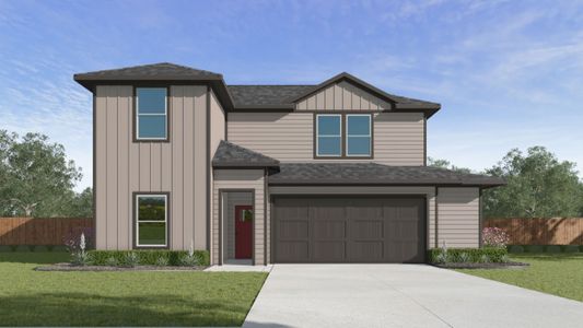New construction Single-Family house 430 Denali Dr, Kyle, TX 78640 plan The Mitchell - image