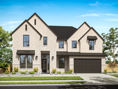 New construction Single-Family house 18122 Lavender Wind Dr, Cypress, TX 77433 plan Sterling - Amethyst At Azalea Trails - image