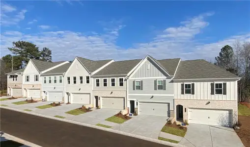 New construction Townhouse house 3305 Cranston Lane, Kennesaw, GA 30144 Brooks- photo 0