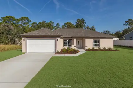 New construction Single-Family house 11277 Fool Duck Ave, Weeki Wachee, FL 34613 - image