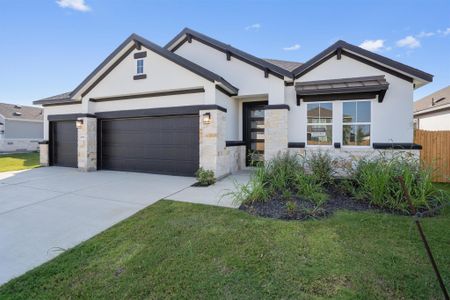 New construction Single-Family house 19104 Kleingrass Ln, Pflugerville, TX 78660 plan Lexington 2012 S 3CG - image