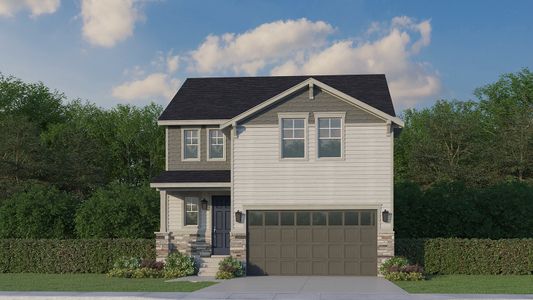 New construction Single-Family house 7887 School House Dr, Colorado Springs, CO 80908 plan C302 - image