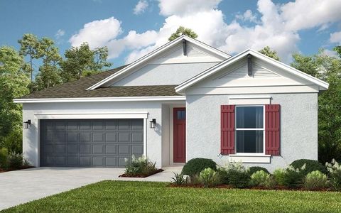 New construction Single-Family house 2001 Longliner Lp, Wesley Chapel, FL 33543 Antigua- photo 0 0