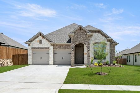 New construction Single-Family house 424 Lamb Ln, Waxahachie, TX 75167 plan Ashstone - image