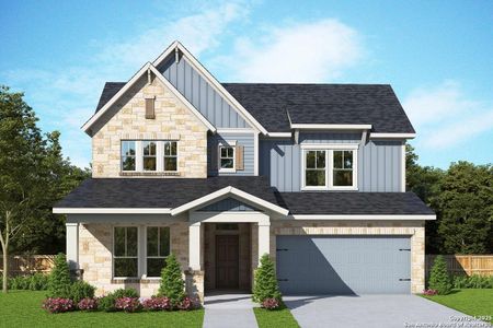 New construction Single-Family house 11806 Hackford, San Antonio, TX 78254 plan The Jewel - image