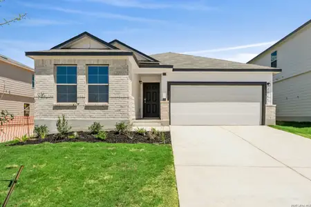 New construction Single-Family house 6254 Desert Aloe, San Antonio, TX 78252 plan Eastland - image