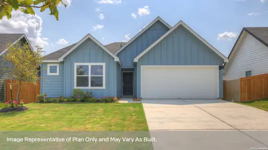 New construction Single-Family house 229 Flora Vis, San Marcos, TX 78666 - image