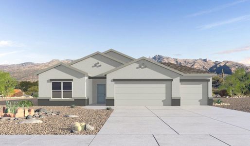 New construction Single-Family house 445 W Lexington St, Vail, AZ 85641 plan Elgin - image
