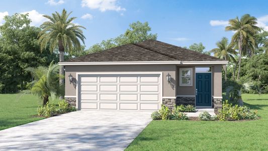 New construction Single-Family house 1848 Southbury Dr, Kissimmee, FL 34744 plan Harper - image