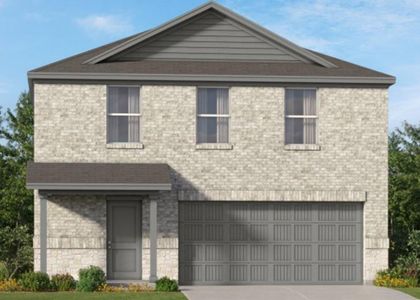 New construction Single-Family house 28946 Great Canyon Drive, Hockley, TX 77447 Whitetail- photo 0