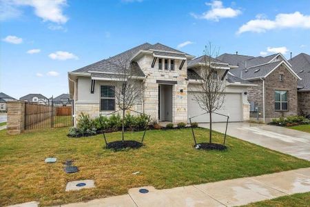 New construction Single-Family house 216 Hollister Dr, Liberty Hill, TX 78642 plan Somerset - image