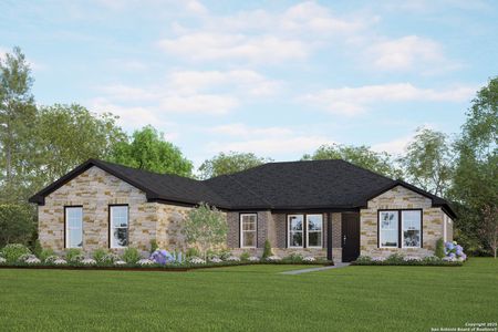 New construction Single-Family house 608 Poe Pkwy, Castroville, TX 78009 The Foster C- photo 20 20