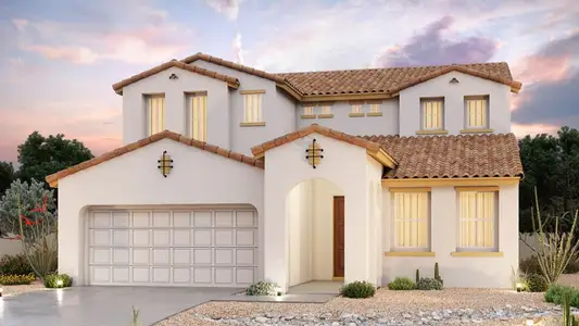 New construction Single-Family house 22360 N Lynn St, Maricopa, AZ 85138 plan San Marino - image