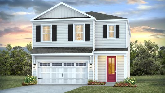 New construction Single-Family house 2130 Tulip Poplar St, Leland, NC 28451 plan ROBIE - image