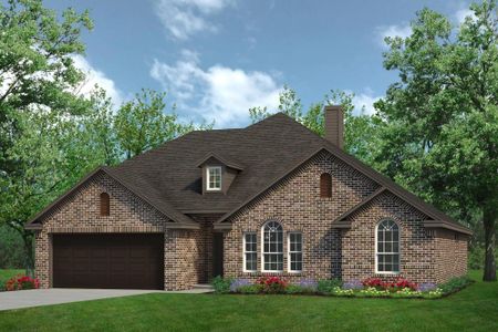 New construction Single-Family house 12529 Yellowstone St, Godley, TX 76044 plan Concept 2393 - image