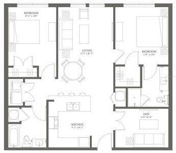 New construction Condo house 5579 Millenia Park Blvd, Unit 309, Orlando, FL 32839 - image