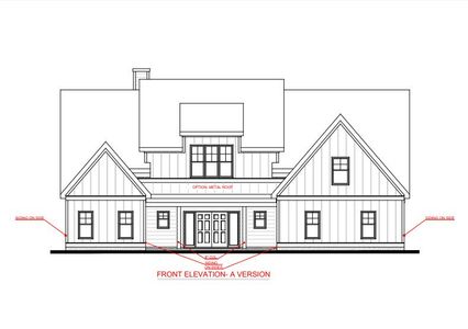New construction Townhouse house Fayetteville, GA 30215 plan Harper F - image