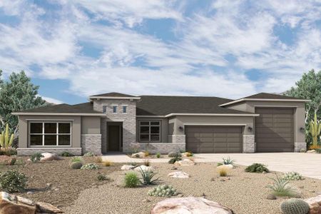 New construction Single-Family house 22590 S 181St St, Queen Creek, AZ 85142 plan The Dorada - image