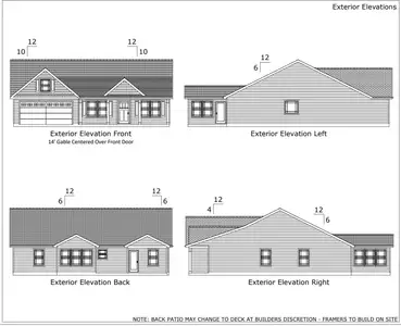 New construction Single-Family house 829 Halyard Ln, Chesnee, SC 29323 - image