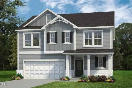 New construction Single-Family house 239 Sweetfern Ln, Zebulon, NC 27597 - image