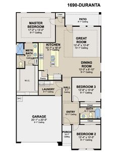 New construction Single-Family house 1933 Dean Dr, Harlingen, TX 78552 plan Duranta - image