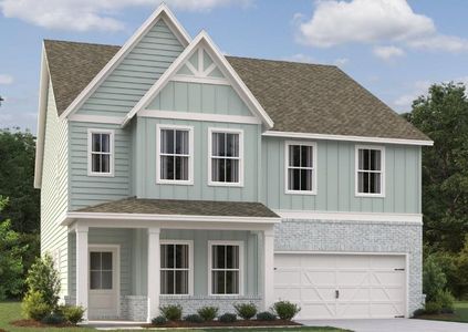New construction Single-Family house 5537 Coalie Trce, Flowery Branch, GA 30542 plan Lancaster - image