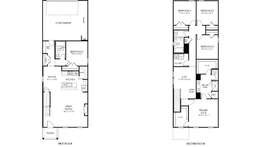 New construction Single-Family house 4117 Hazel Branch Wy, Wendell, NC 27591 plan Lewiston - image